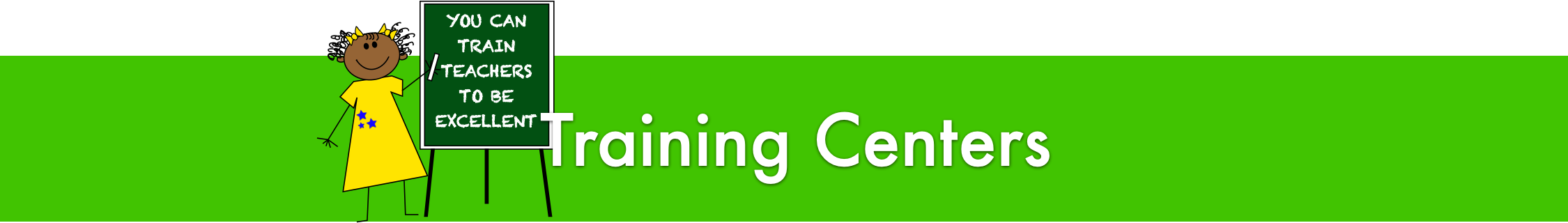 Training Centers banner